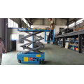 4 wheel electric hydraulic scissor lift